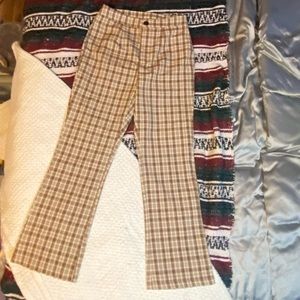 PLAID PANTS